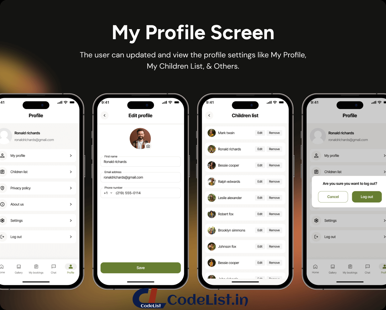 Campsite App UI Template | Camping Location Tracking App in Flutter | CampTrack App Template - 10