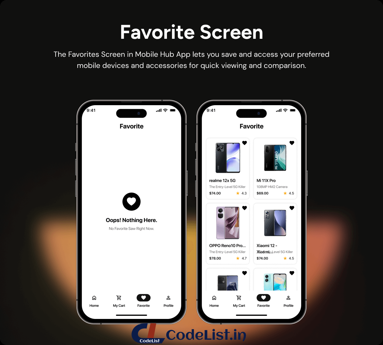 GadgetGear App UI Template | Phone Shop App in Flutter | PhoneBazaar App Template - 6