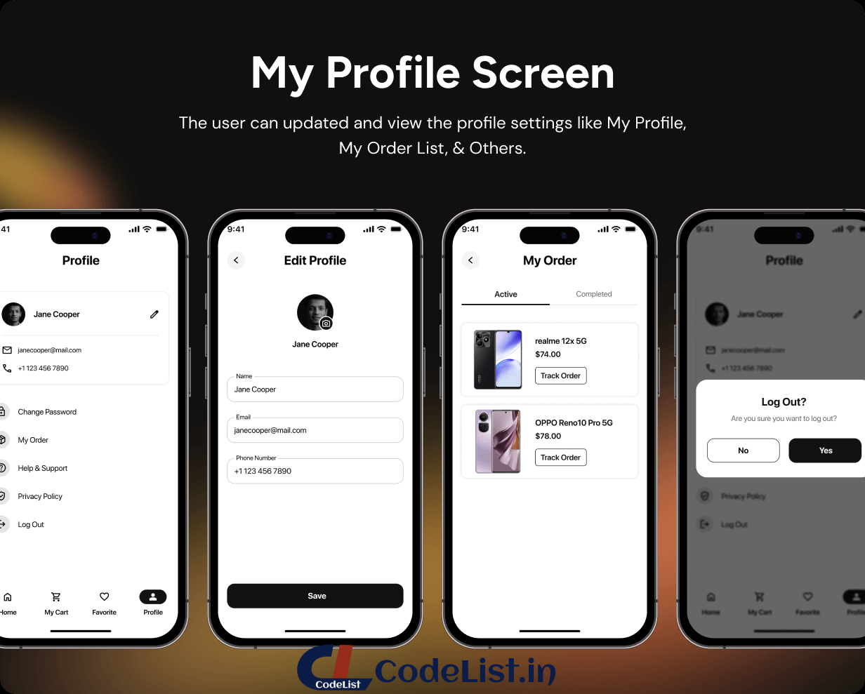 GadgetGear App UI Template | Phone Shop App in Flutter | PhoneBazaar App Template - 7