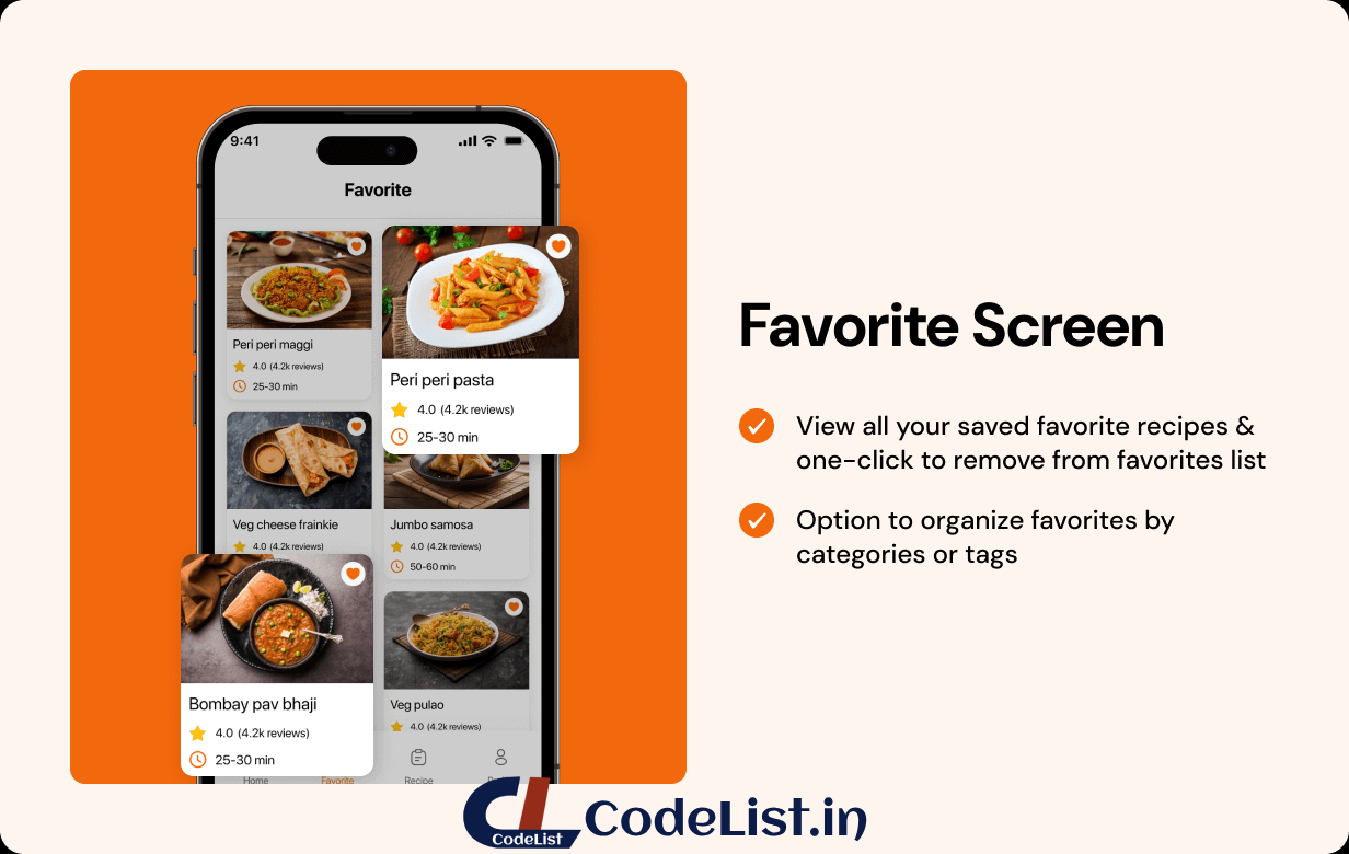 Recipe Full App in Flutter with NodeJs Backend | Cooking Guide App in Flutter - 17