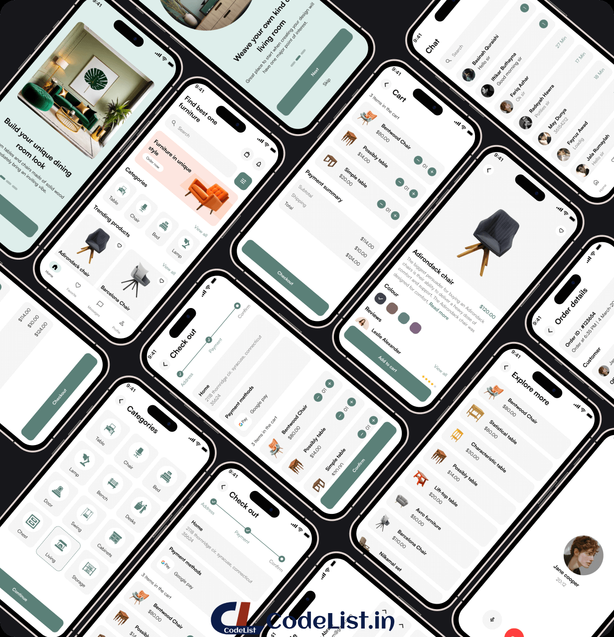 DecorEase App UI Template | Interior Design & Home Styling App in Flutter | DesignPro App Template - 3