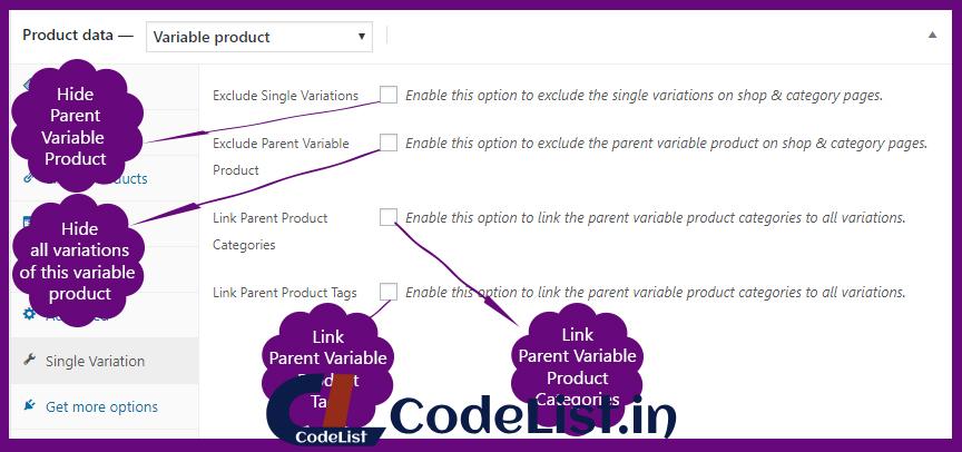 Hide Specific Parent Variable Product Or All Variations From Shop