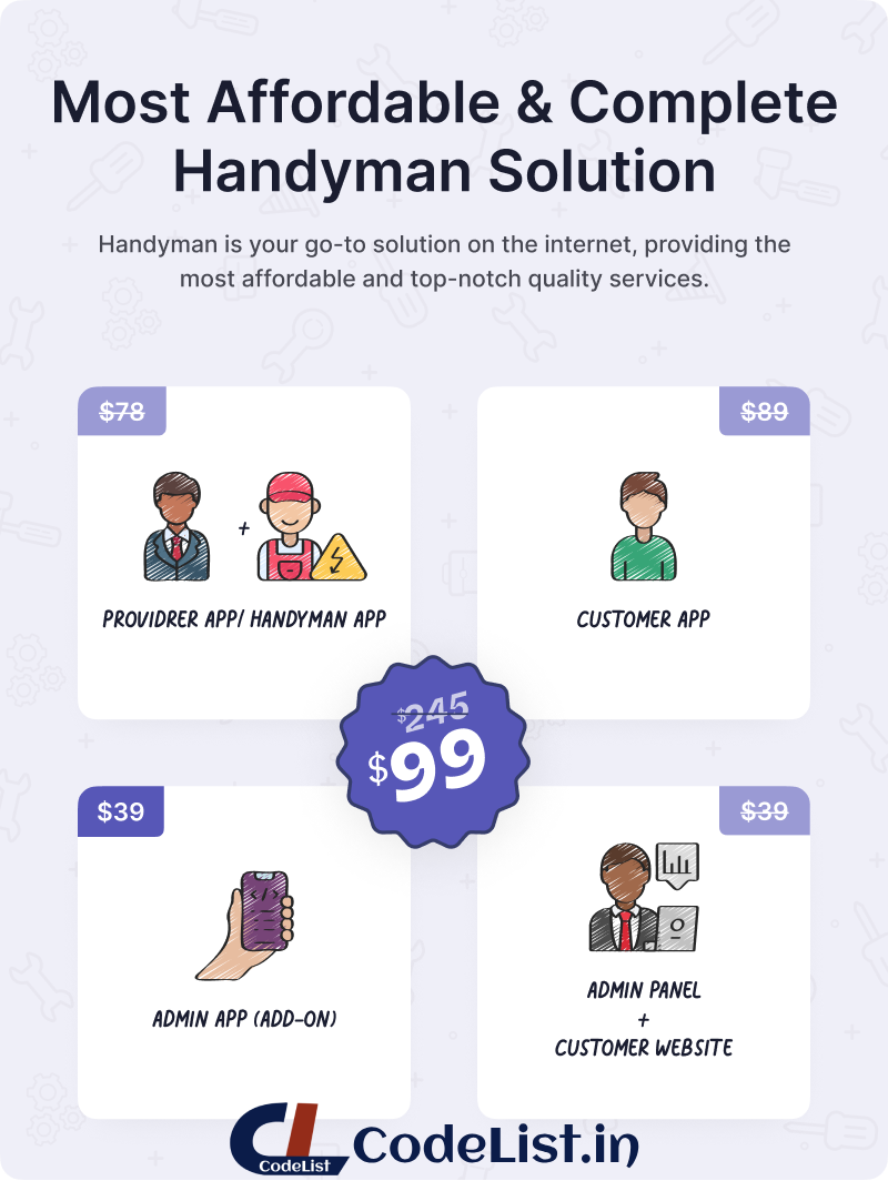 Handyman Service | On-Demand Home Service Flutter App with ChatGPT Integration - 15