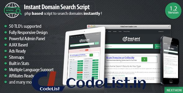 Domain Search Script v1.4