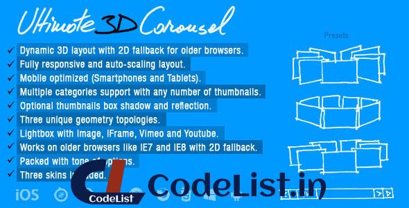 Ultimate 3D Carousel