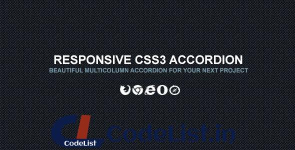 CSS3 Vertical & Horizontal Accordion