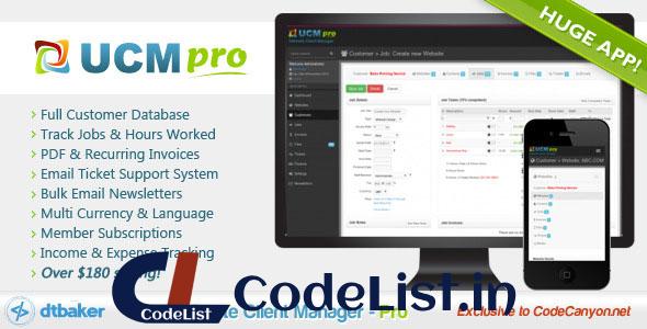 Ultimate Client Manager – CRM – Pro Edition
