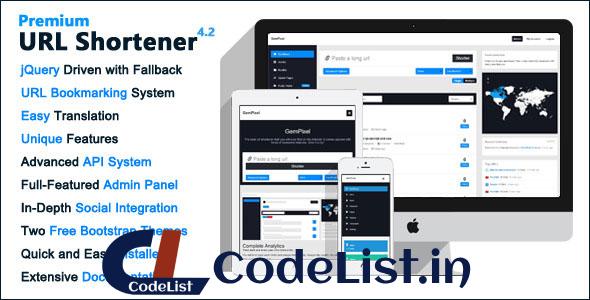 Premium URL Shortener v4.2.5