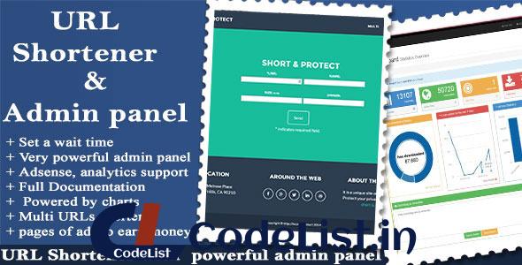 URL Shortener with Ads and Powerful Admin Panel v1.8.8