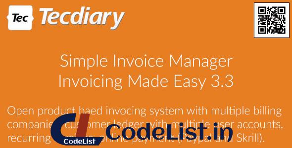 Simple Invoice Manager v3.3.1 – Invoicing Made Easy