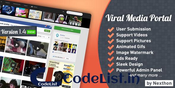 Viral Media Portal v1.3.1