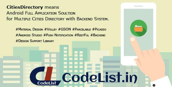 CitiesDirectory (Lets Build Directory App)