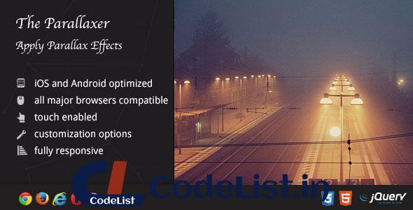 Parallaxer – Parallax Effects on Content