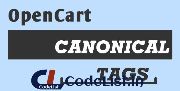 OpenCart Canonical URLs SEO extension