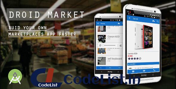 DroidMarket – marketplaces app with CMS