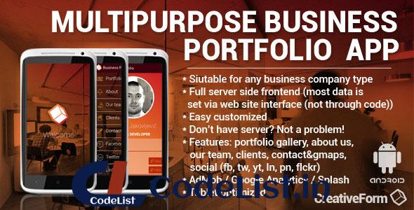 Multipurpose Business Portfolio App