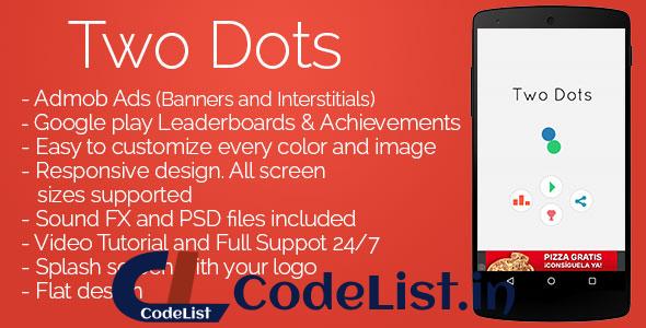 Two Dots – Admob + Leaderboards + Share