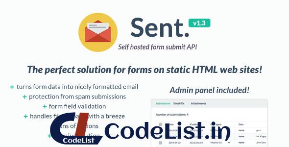 Self hosted form submit API