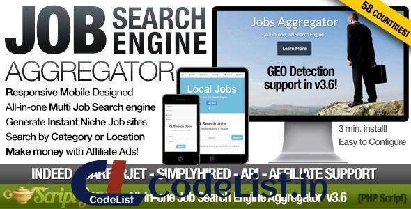 Instant Job Search Engine Aggregator