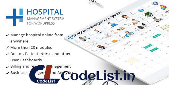 Hospital Management System for WordPress