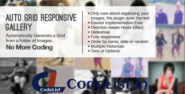 Auto Grid Responsive Gallery