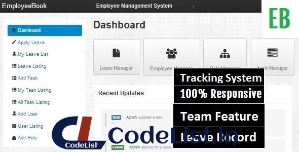 EmployeeBook Employee Management System