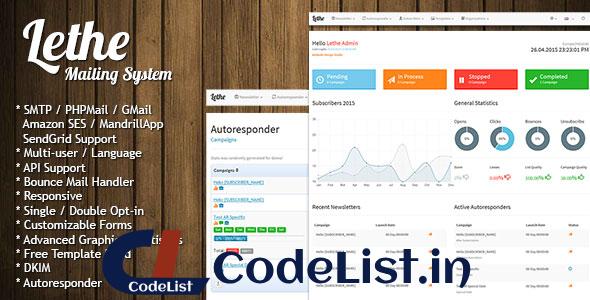 Lethe PHP Newsletter & Mailing System