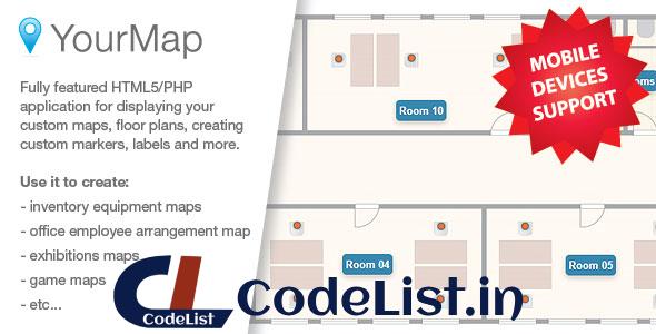 YourMap v1.12.2 – customizable maps with back-end panel