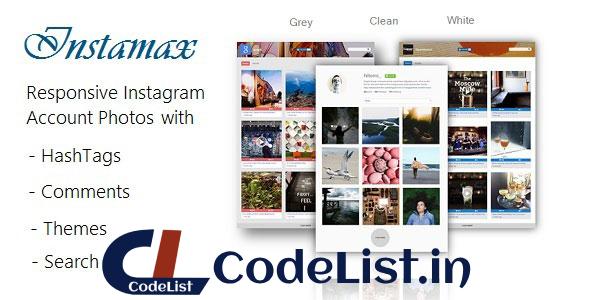 InstaMax – Instagram Photo Gallery on your Website