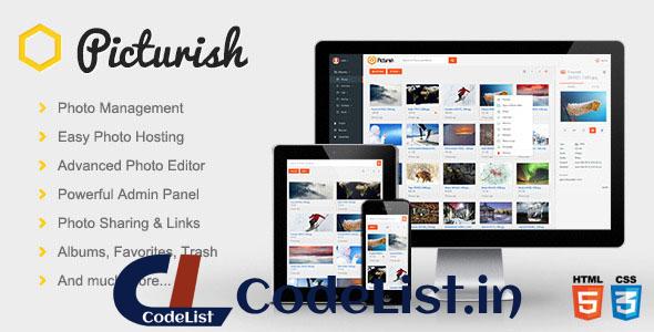 Picturish v1.3 – Image hosting, editing and sharing