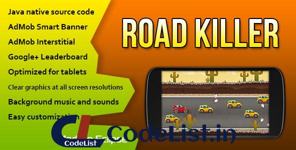 Road Killer with AdMob and Leaderboard