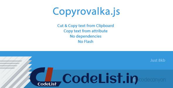 Copyrovalka.js – Web Clipboard