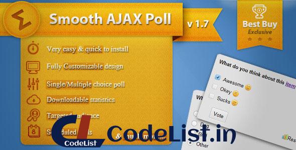 Smooth Ajax Poll