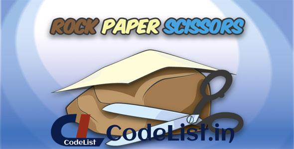 Rock-Paper-Scissor Flat UI with Admob