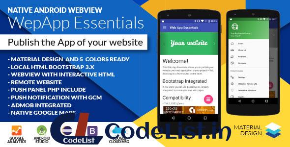 Native Web App Essentials