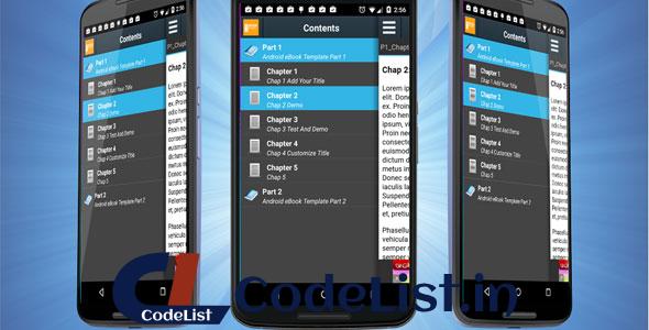 Android eBook Template with Admob