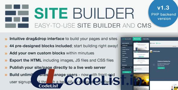 SiteBuilder Lite – Drag&Drop site builder and CMS