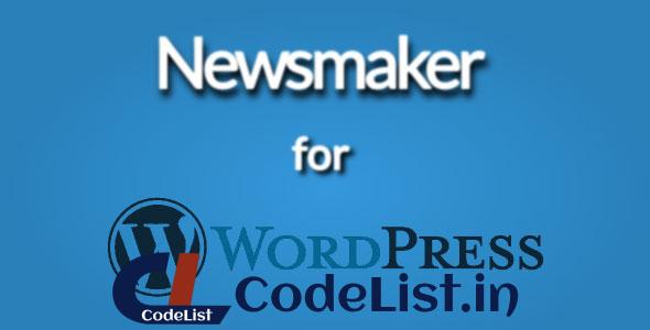 Newsmaker for WordPress