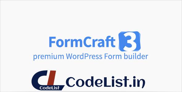 FormCraft – Premium WordPress Form Builder v3.2.11