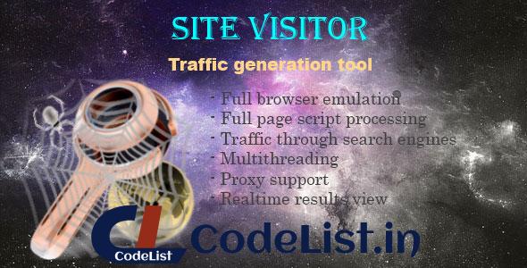 Site Visitor – Traffic generation tool