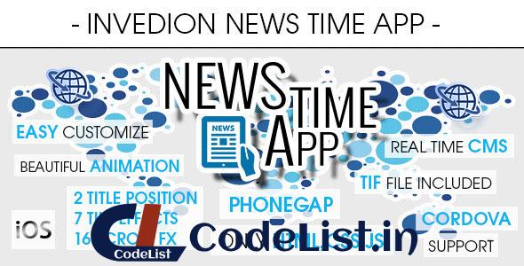 News Time App With CMS – iOS