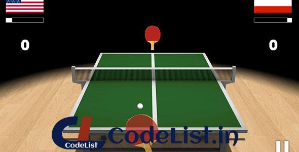 Ping Pong 3D with Admob