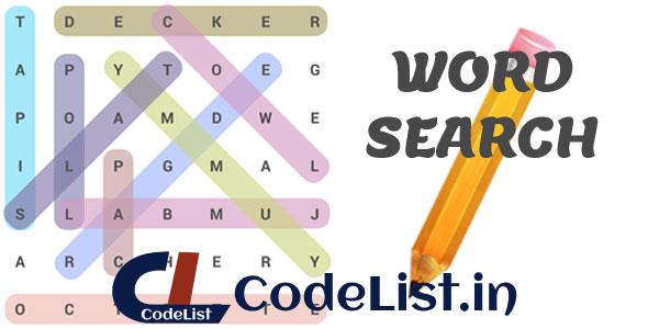 Word Search