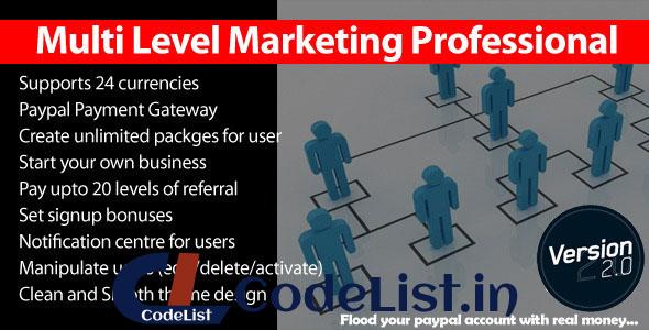 Multi Level Marketing Professional