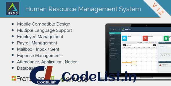 Human Resource Management System (HRMS) V 1.2