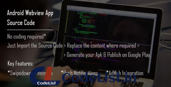 Android WebView App Source Code