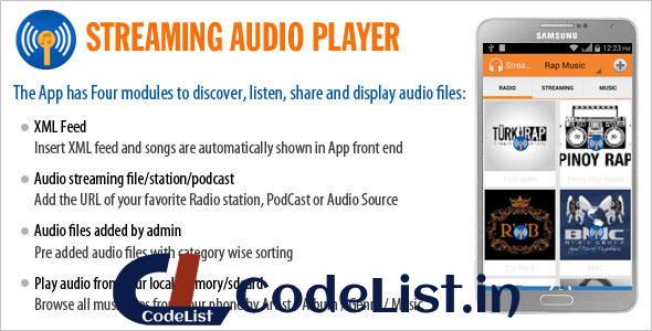 Streaming Audio Player