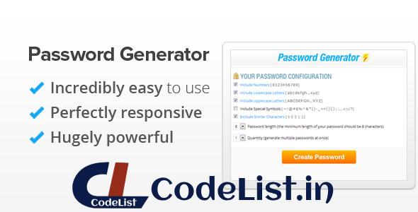 Password Generator