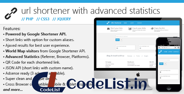 URL Shortener Script with Statistics