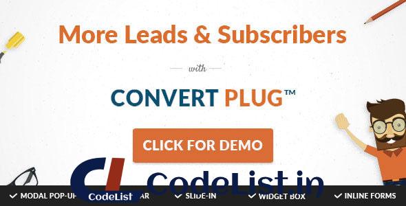 ConvertPlug – Modal Popups & Opt-In Forms